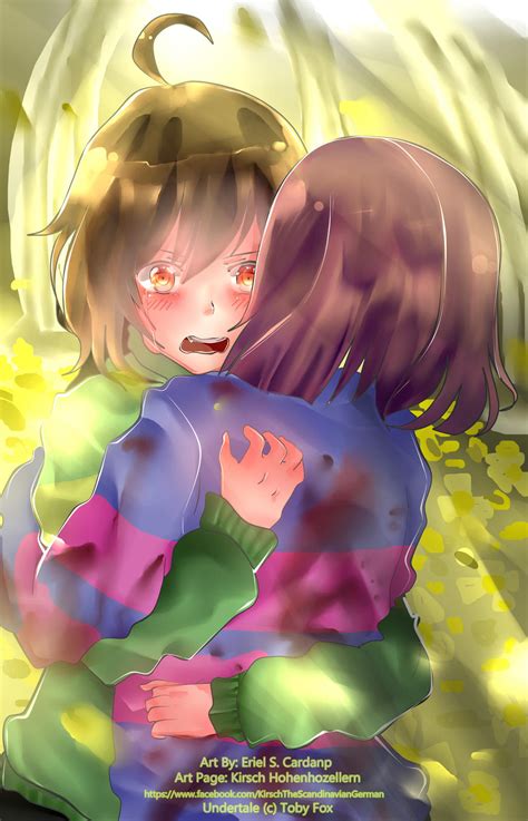 frisk x chara|Chara X Frisk Chapter 1, an undertale fanfic .